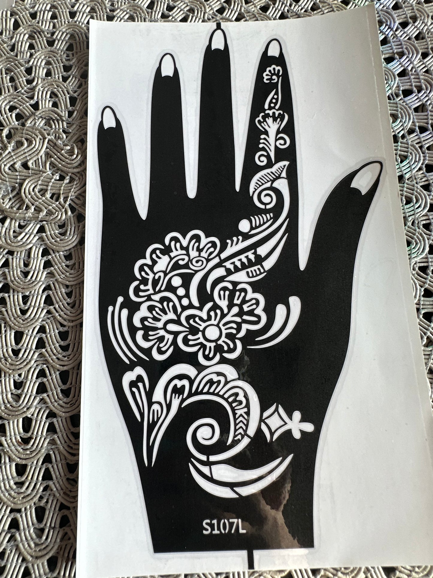 L Henna Stencils