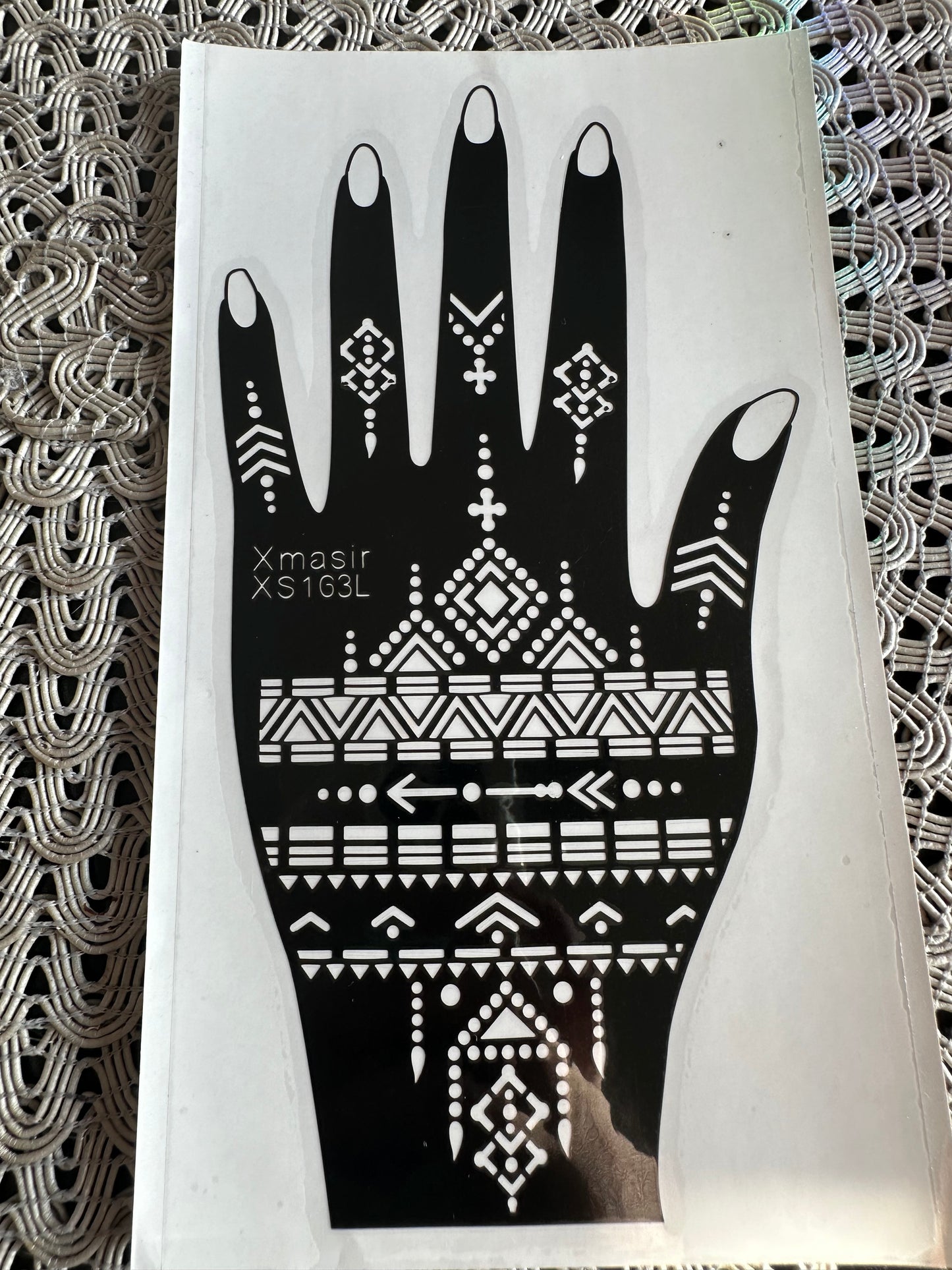 Left Hand Stencils