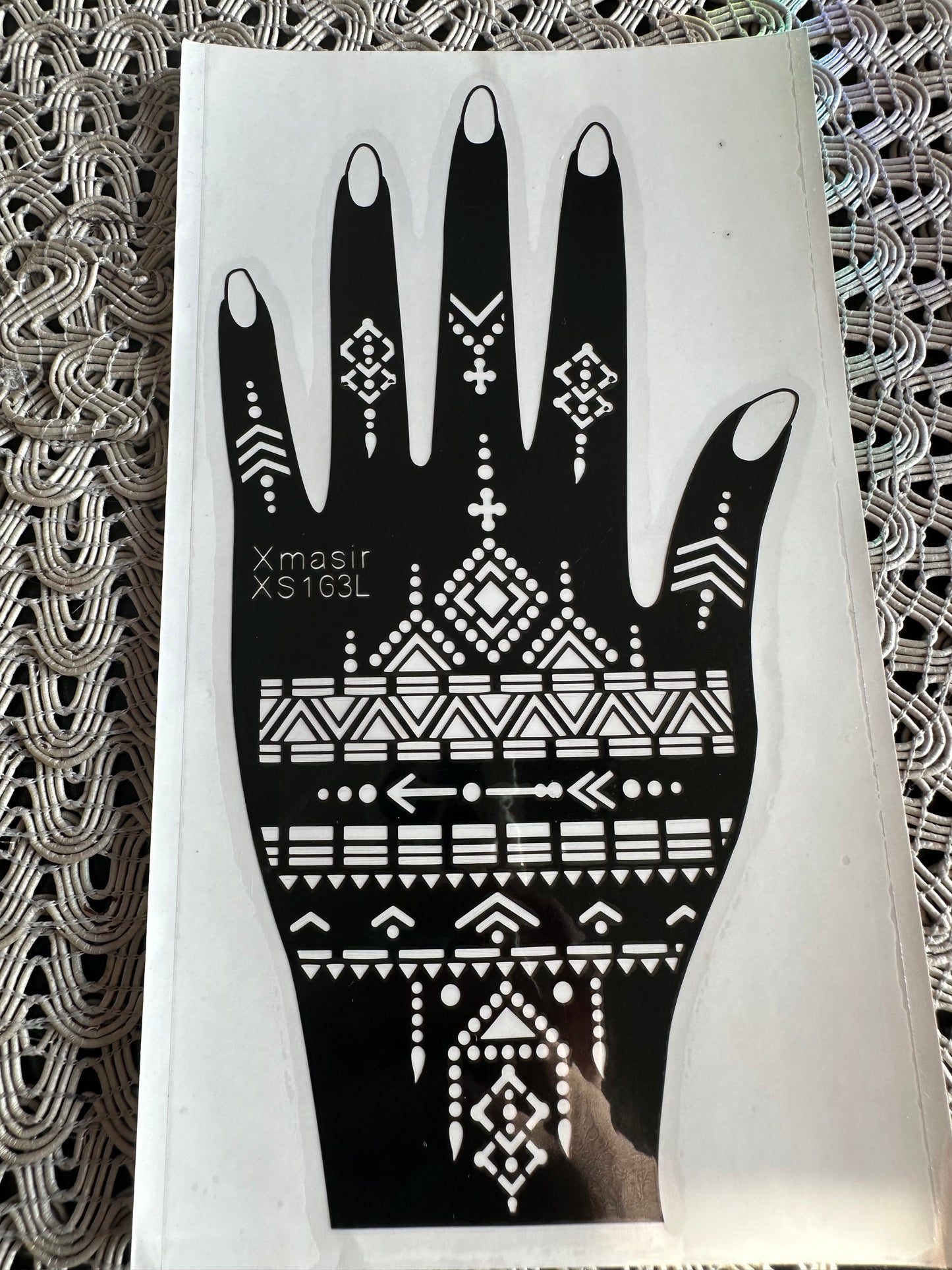 L Henna Stencils