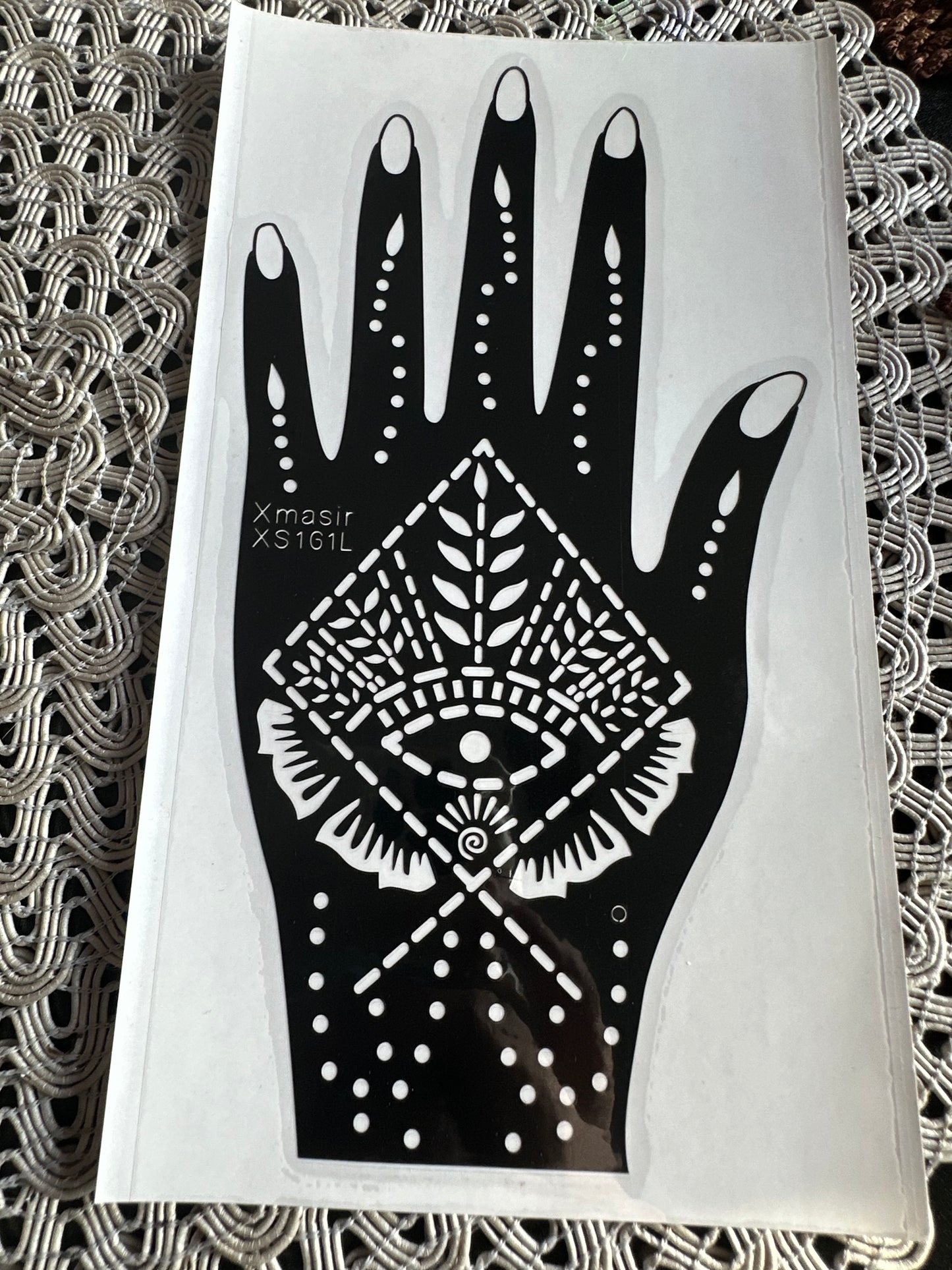 L Henna Stencils