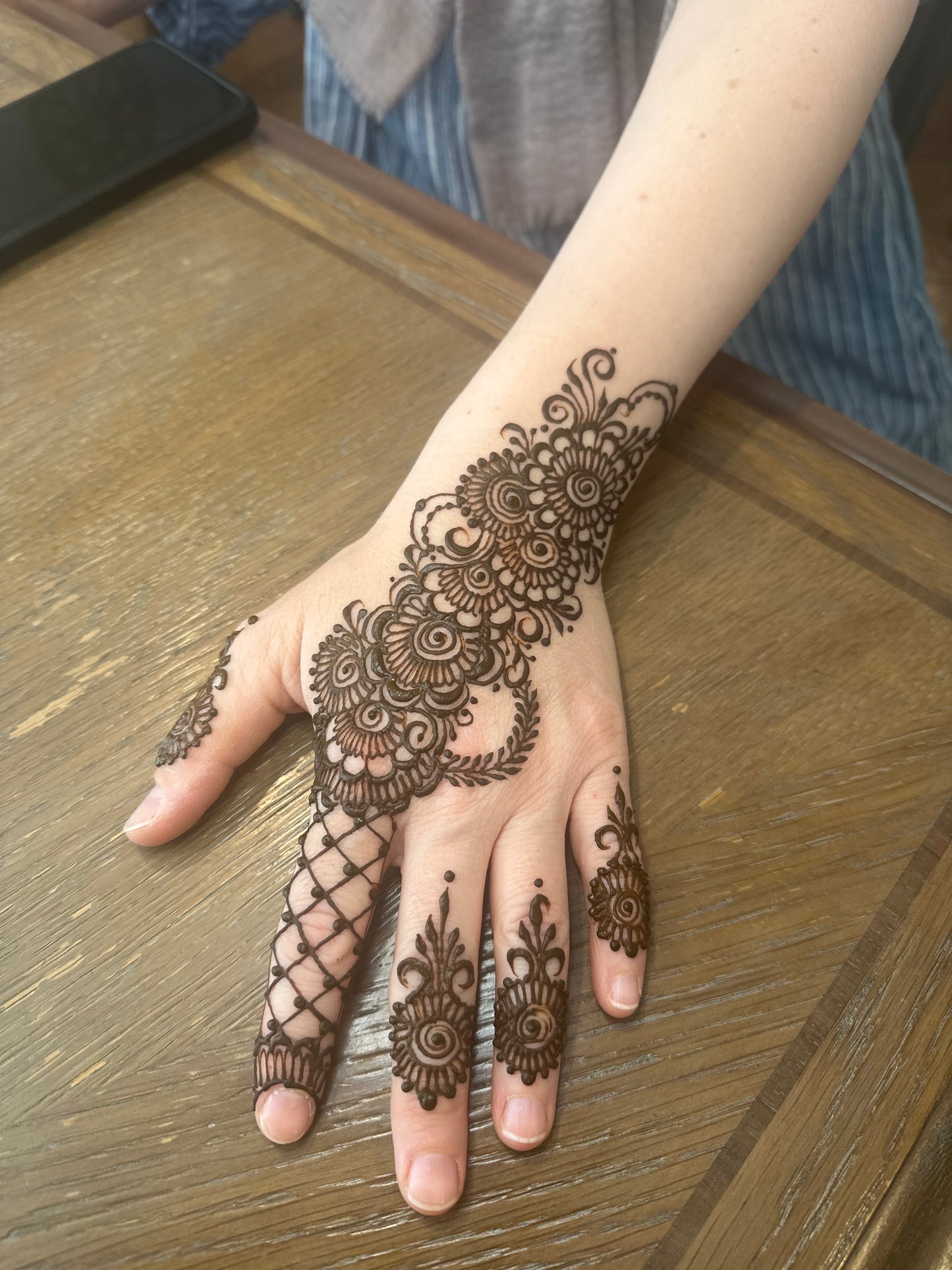 Medium Henna (design) Appointment