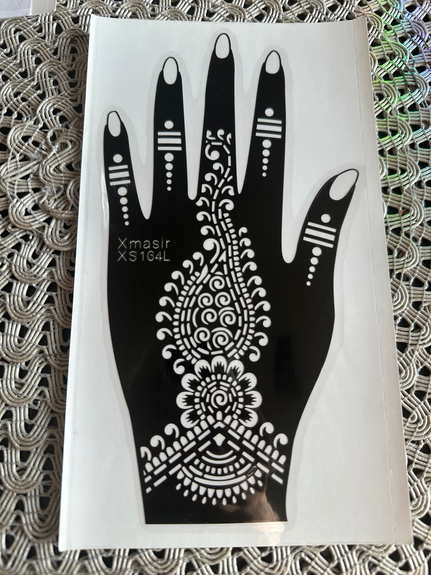 L Henna Stencils