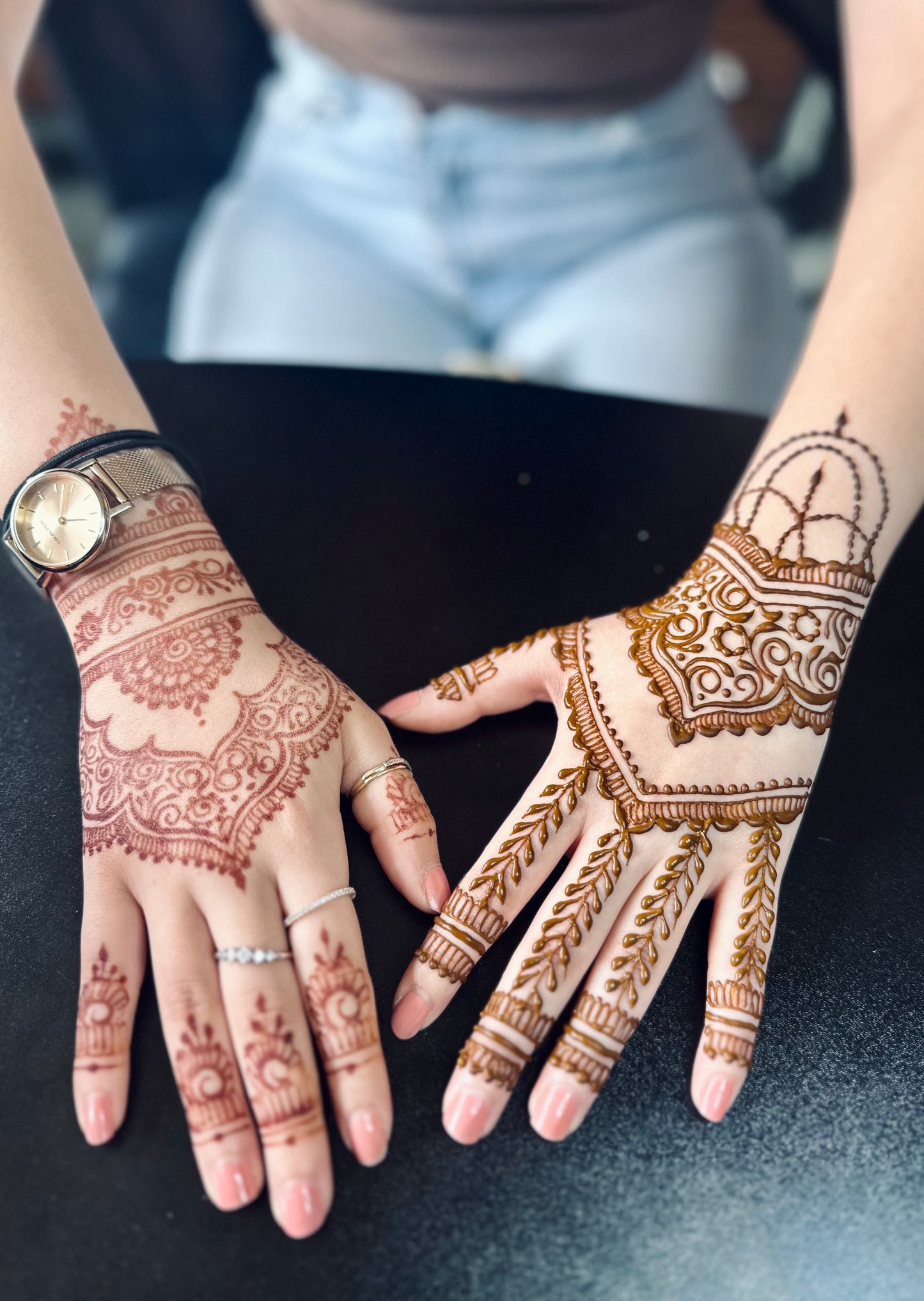 Large Hand Henna Appointment