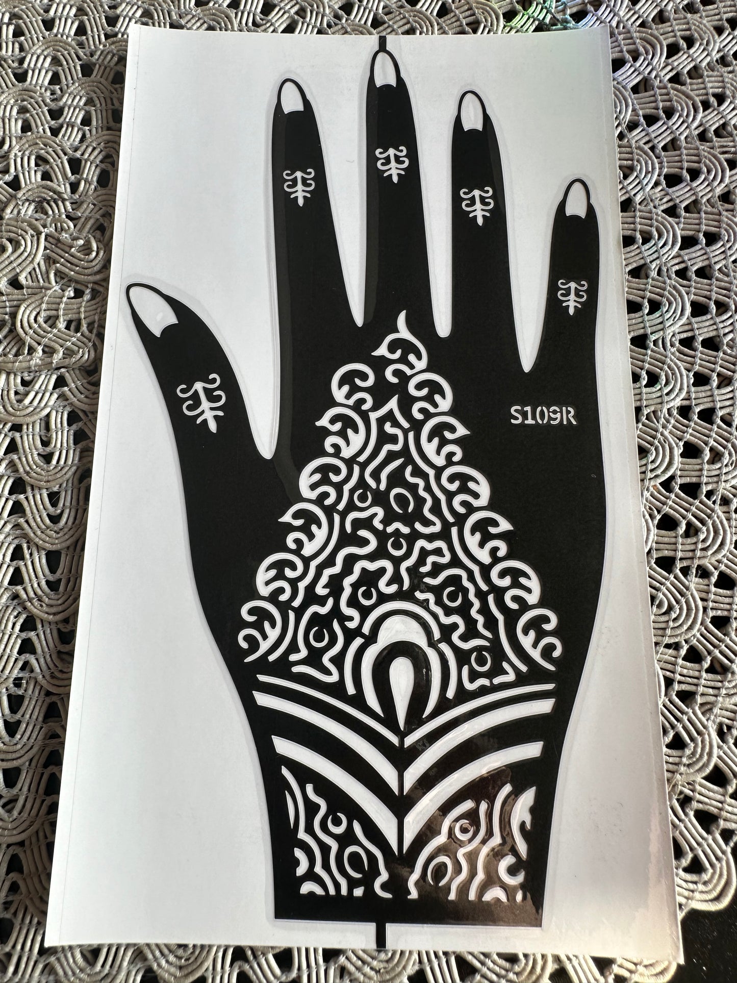 Right Hand Stencils