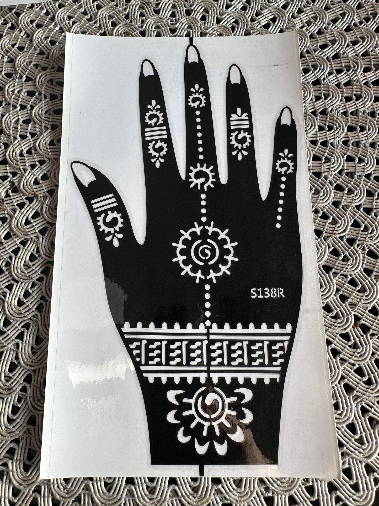 Right Hand Stencils