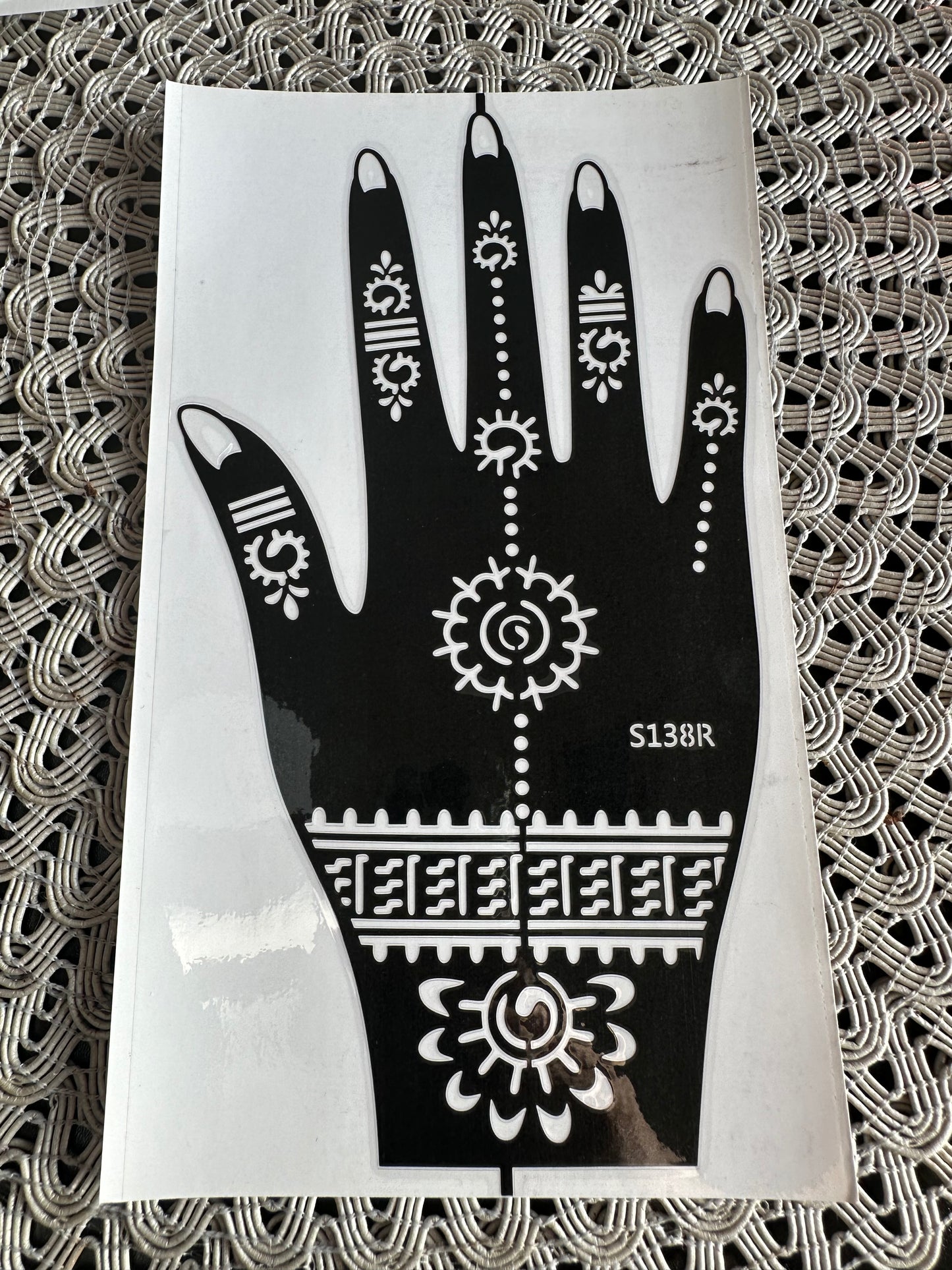 R Henna Stencils