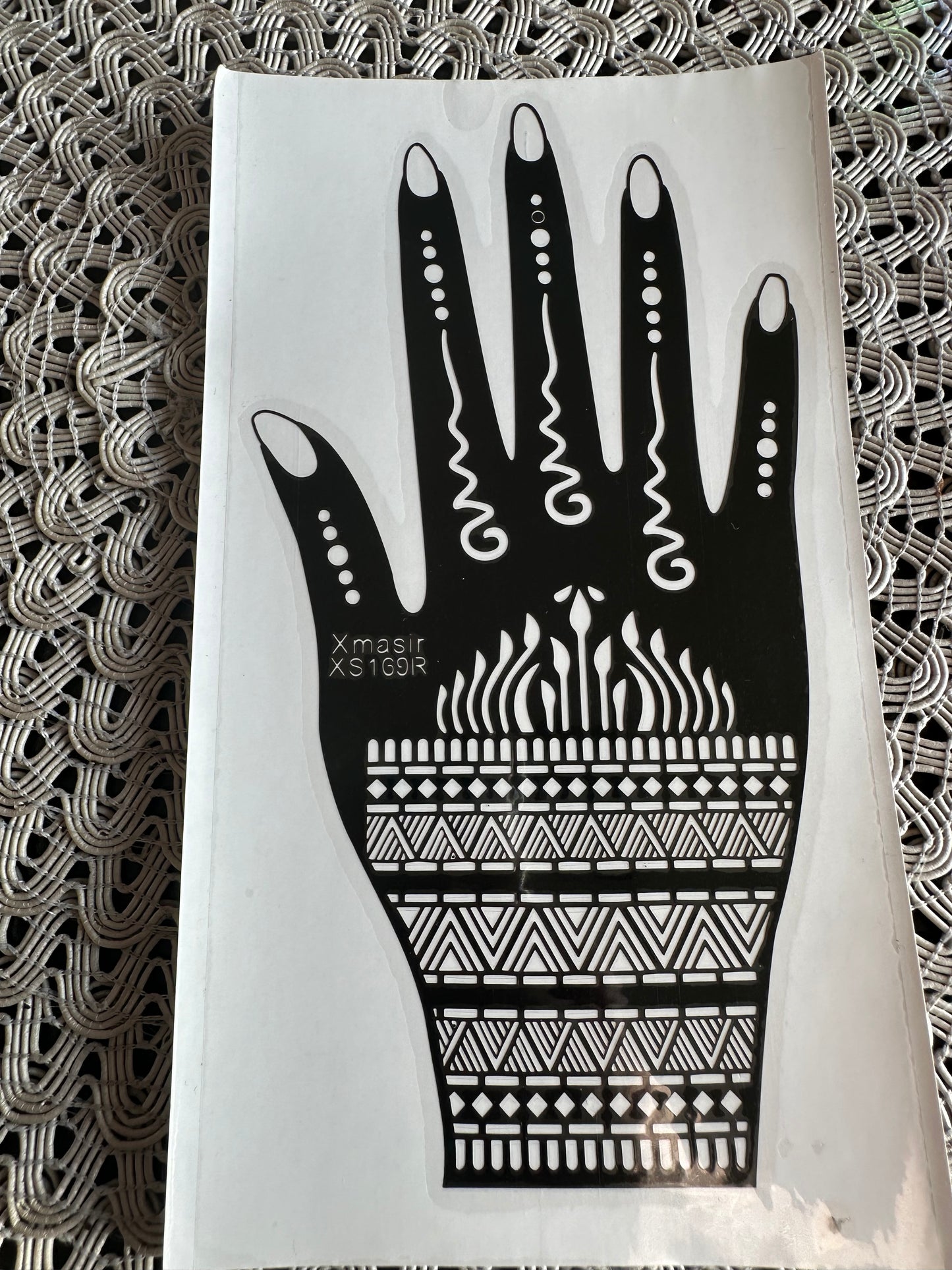 Right Hand Stencils