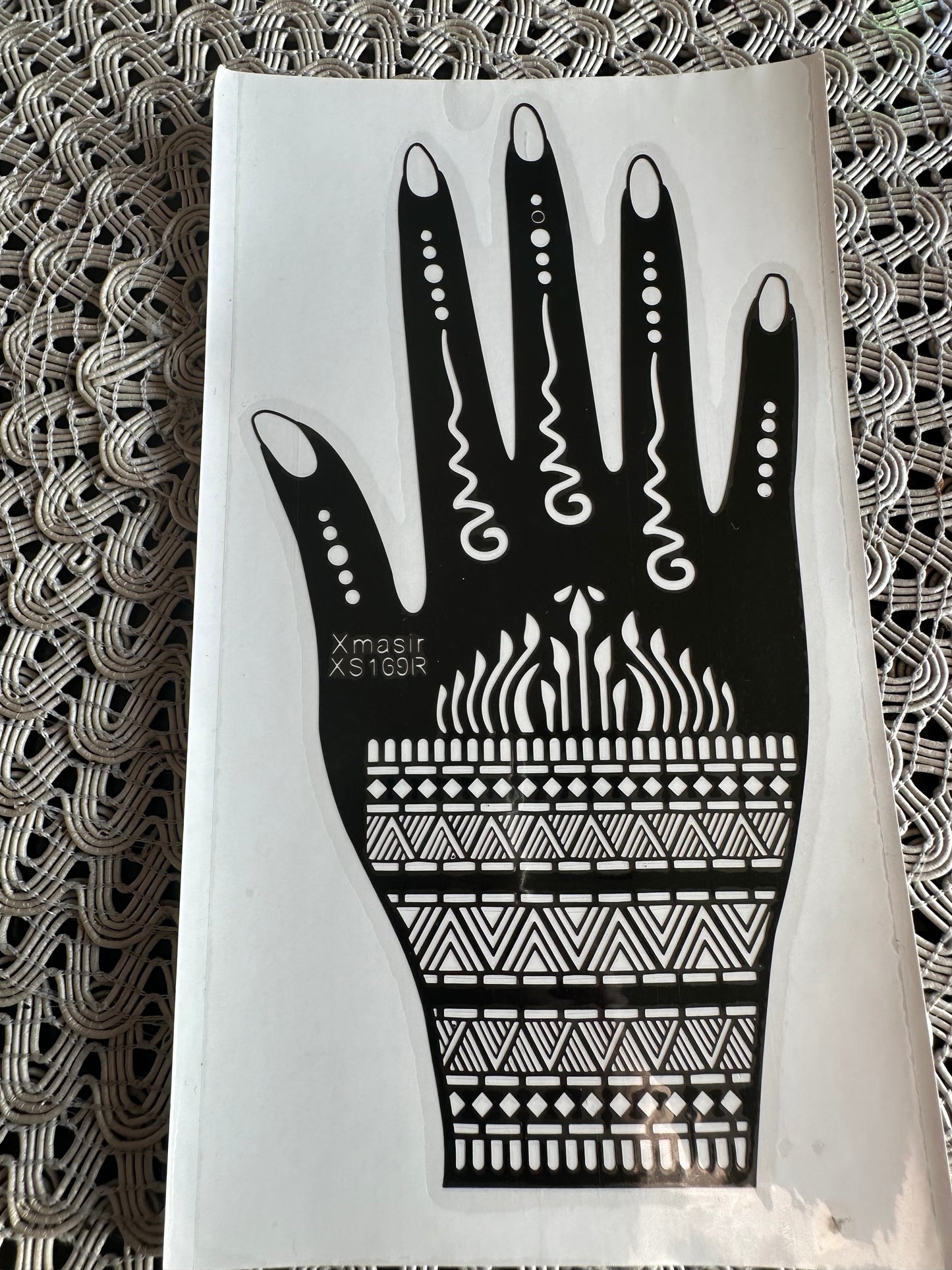 R Henna Stencils