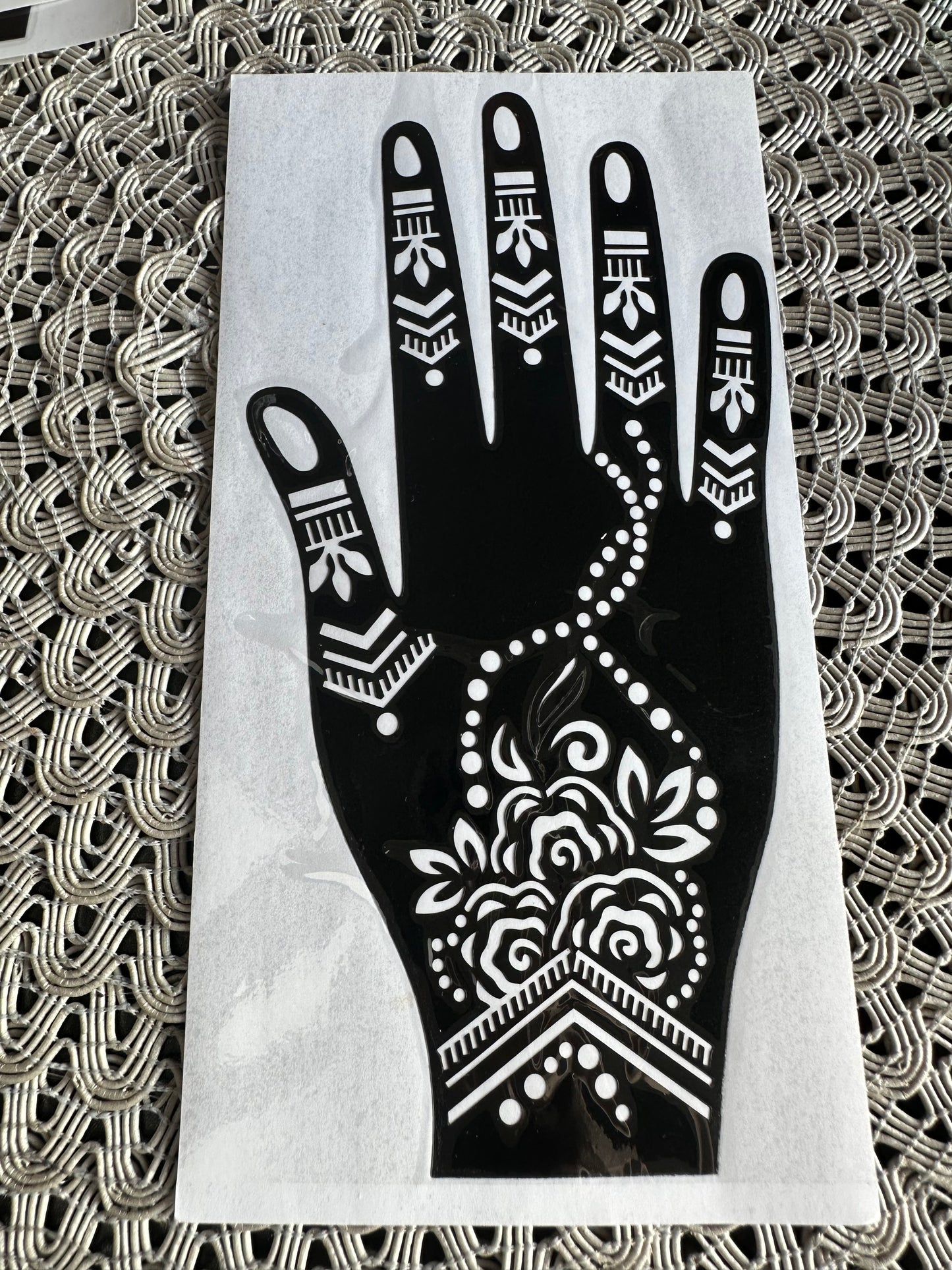 Right Hand Stencils