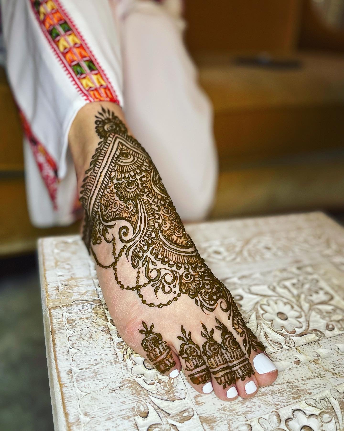 Bridal Feet/Leg Henna Appointment