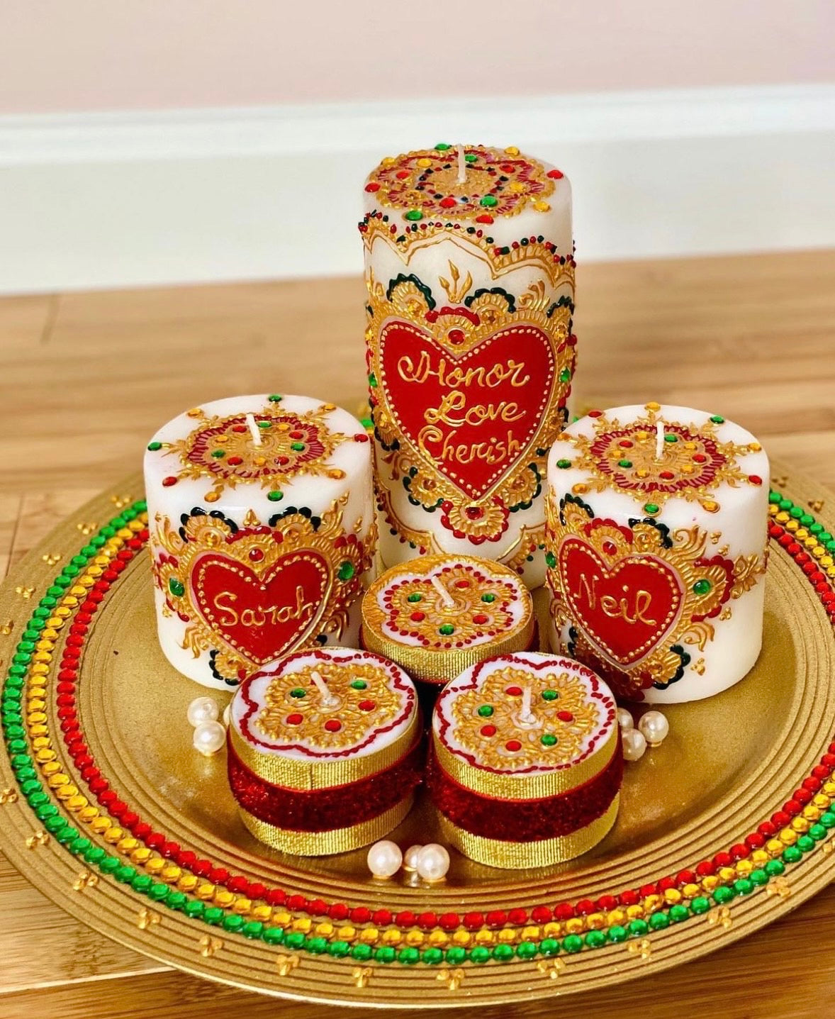 Custom Henna Candles