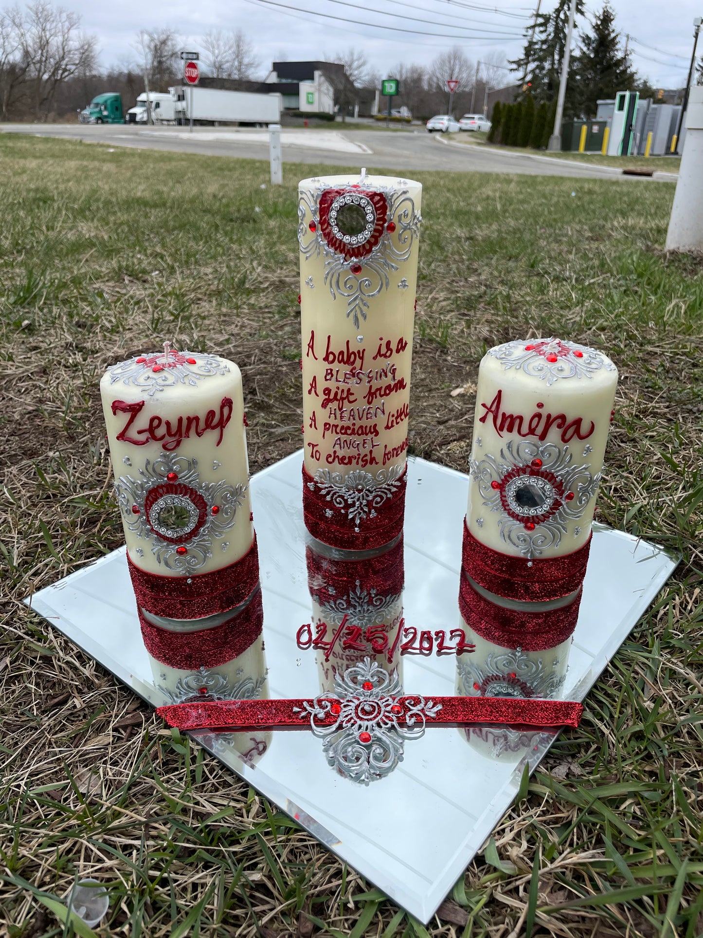 Custom Henna Candles