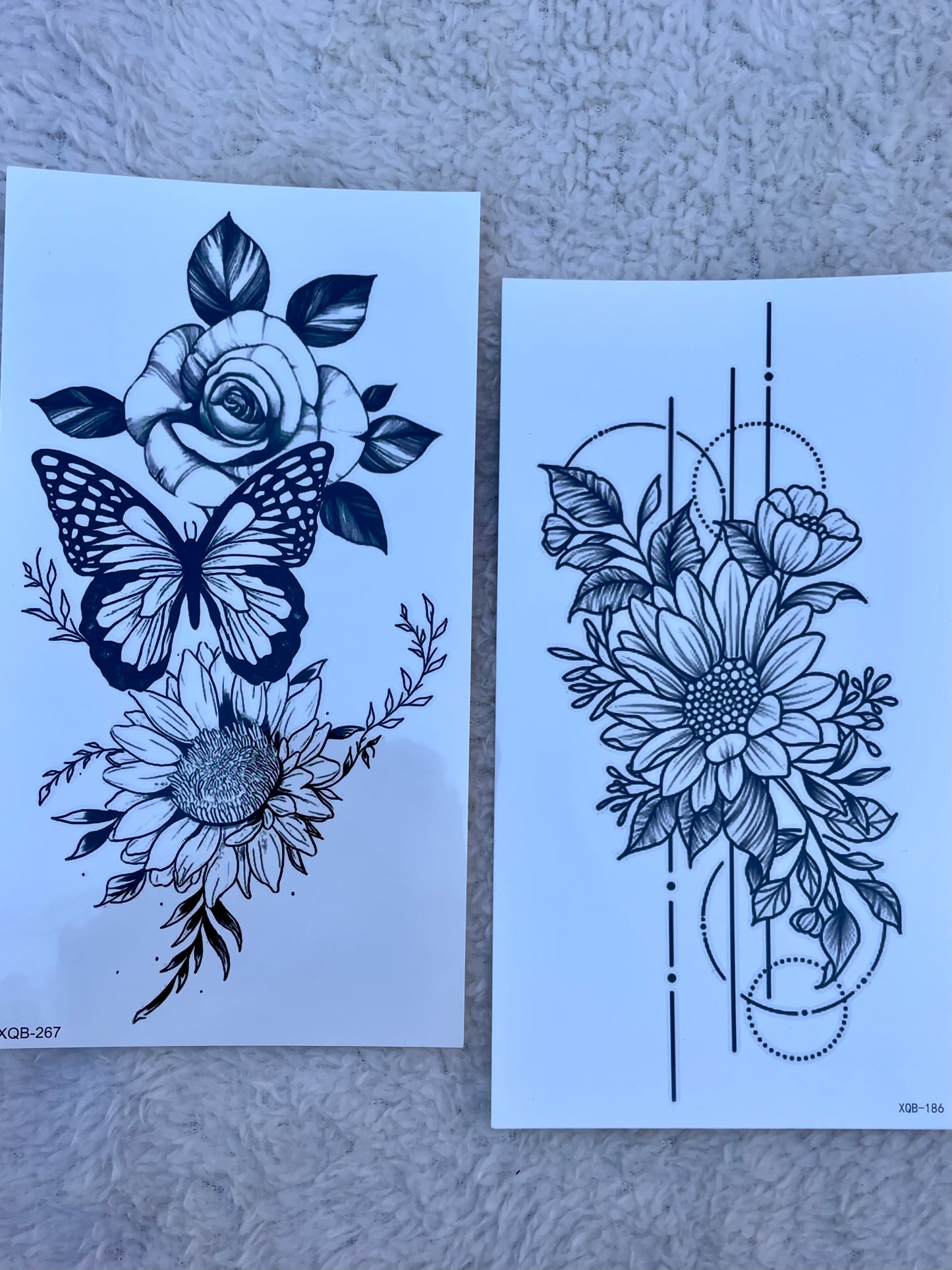 Temporary-Tattoo Sticker Sheet