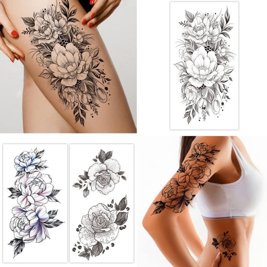 Temporary-Tattoo Sticker Sheet