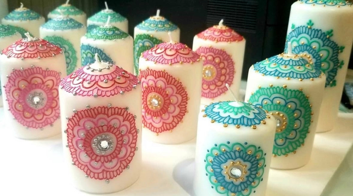 Custom Henna Candles