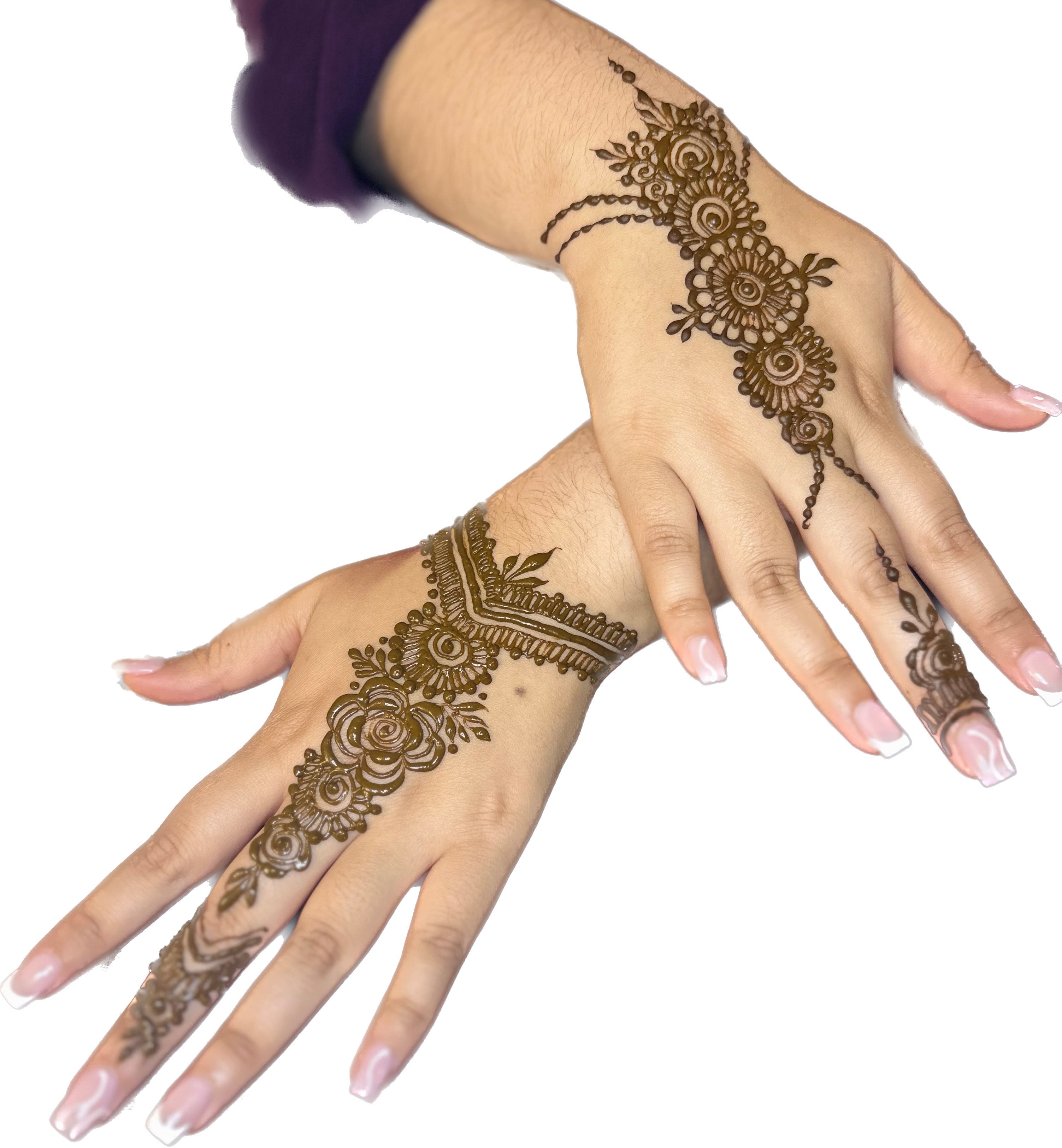 70 Minimal Henna Designs : Sparkle + Butterfly on Fingers I Take You |  Wedding Readings | Wedding Ideas | Wedding Dresses | Wedding Theme