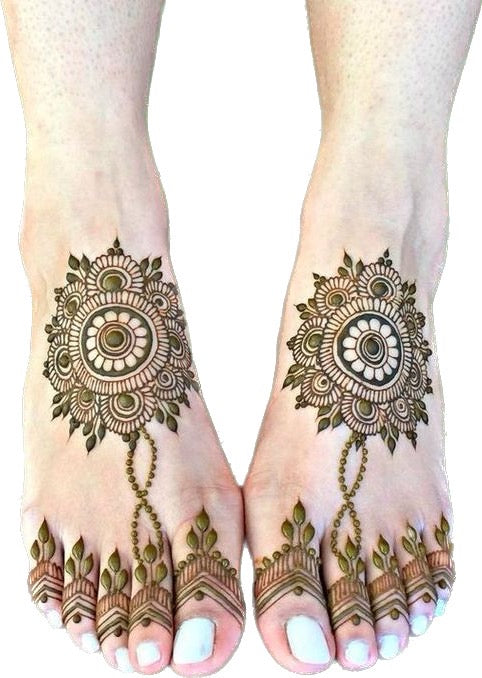 Simple foot henna design . . . . Credit : @poonam.hennaartist . . . . #hena  #henna #mehndi #design #easymehndidesign | Instagram